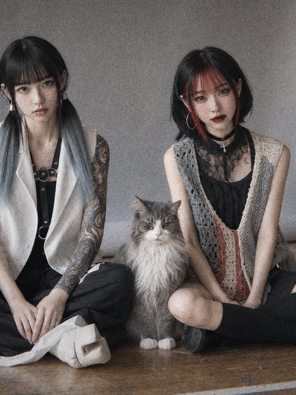 猫と二人